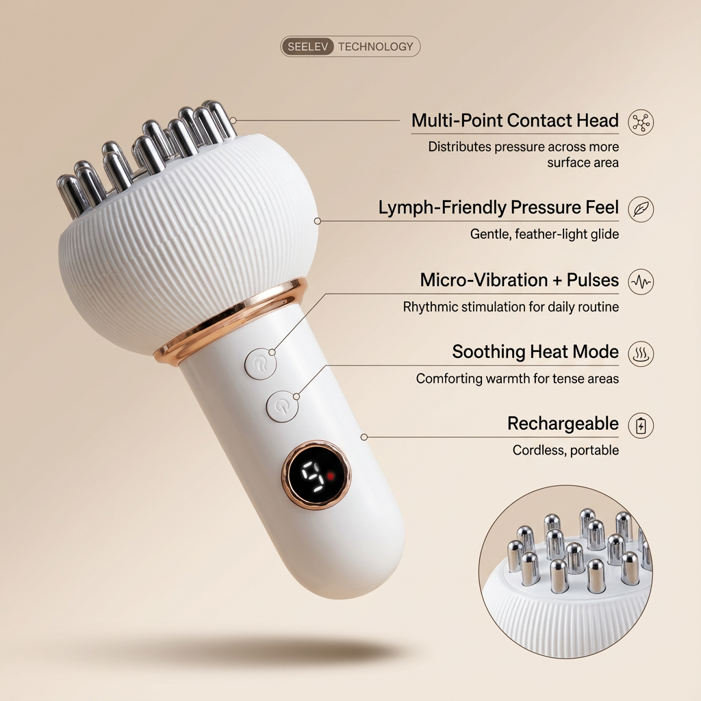 Seelev™ Lymphatic Drainage Massager